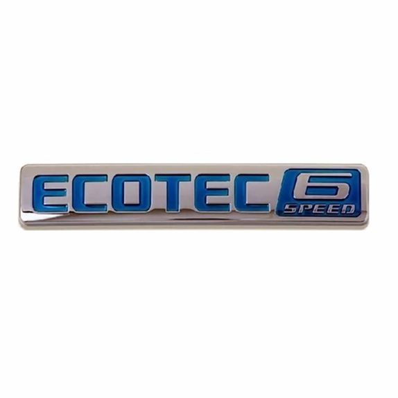 Emblema Ecotec 6 Speed - tfdcu6